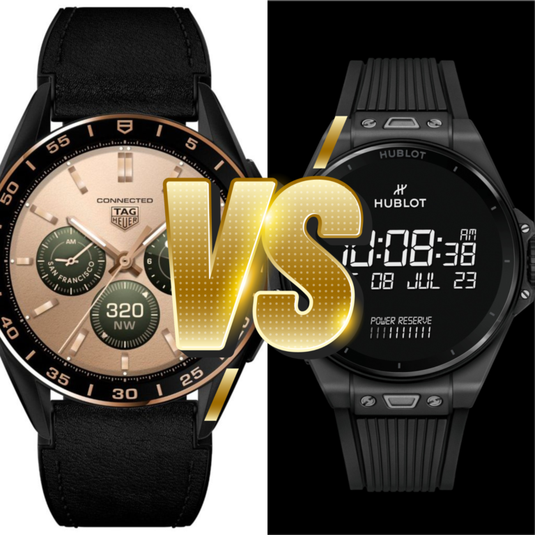 Tag Heuer Connected vs Hublot Big Bang E